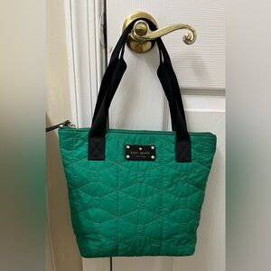 Stunning Kate Spade green zipper top bag💕💚 AMAZING lunch bag